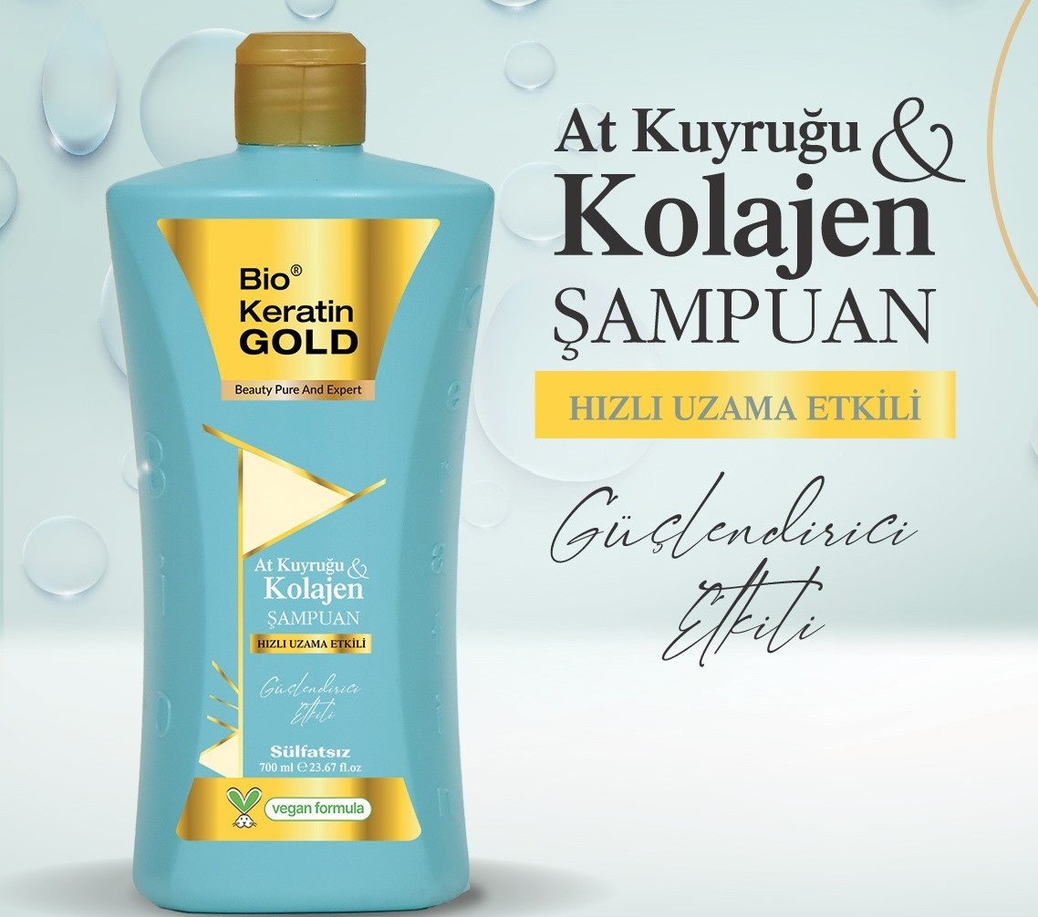 At Kuyruğu & Kolajen Şampuan Sülfatsız 700 ml