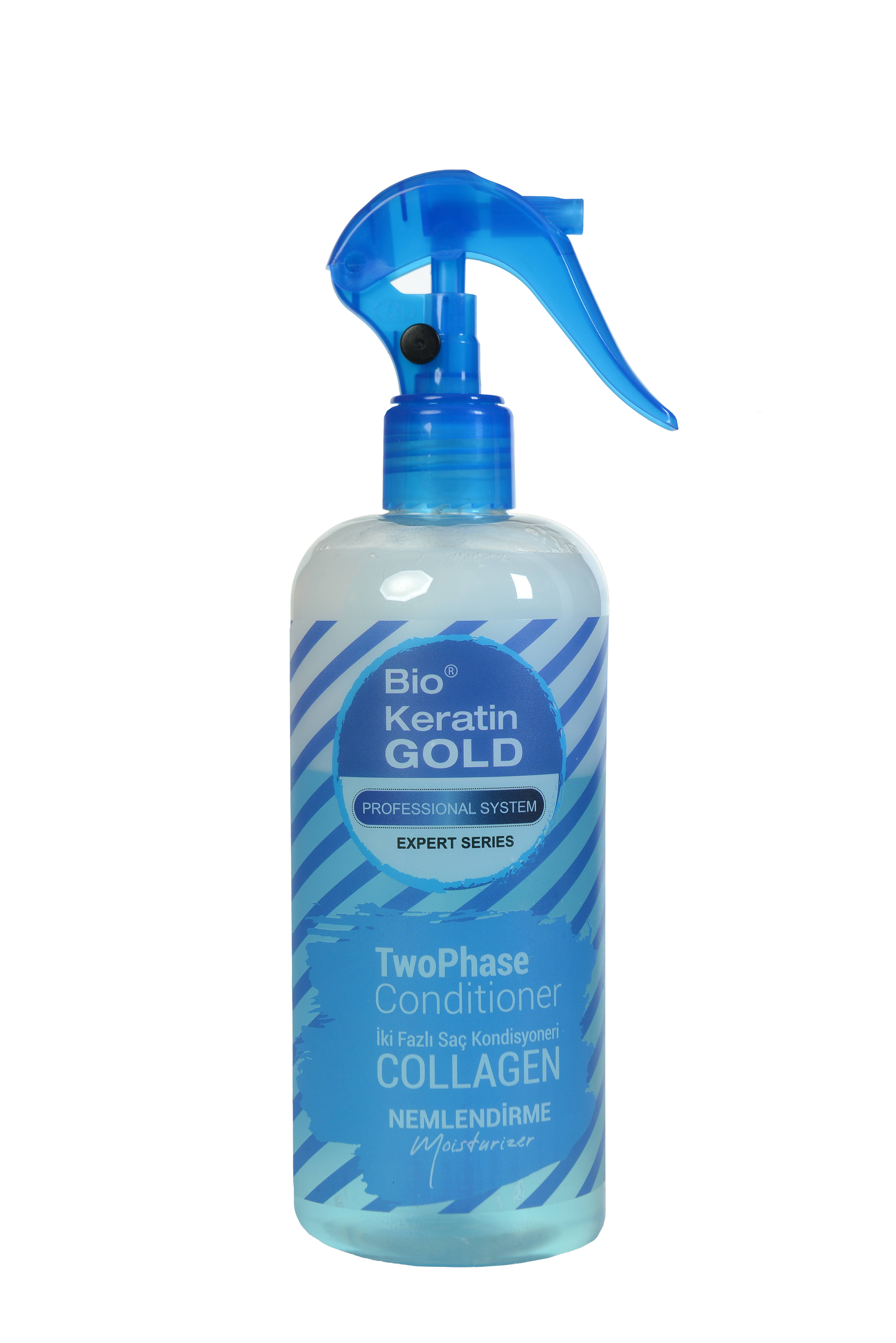 Bio Keratin Gold Kolajenli Çift Fazlı Fön Suyu 400 ml