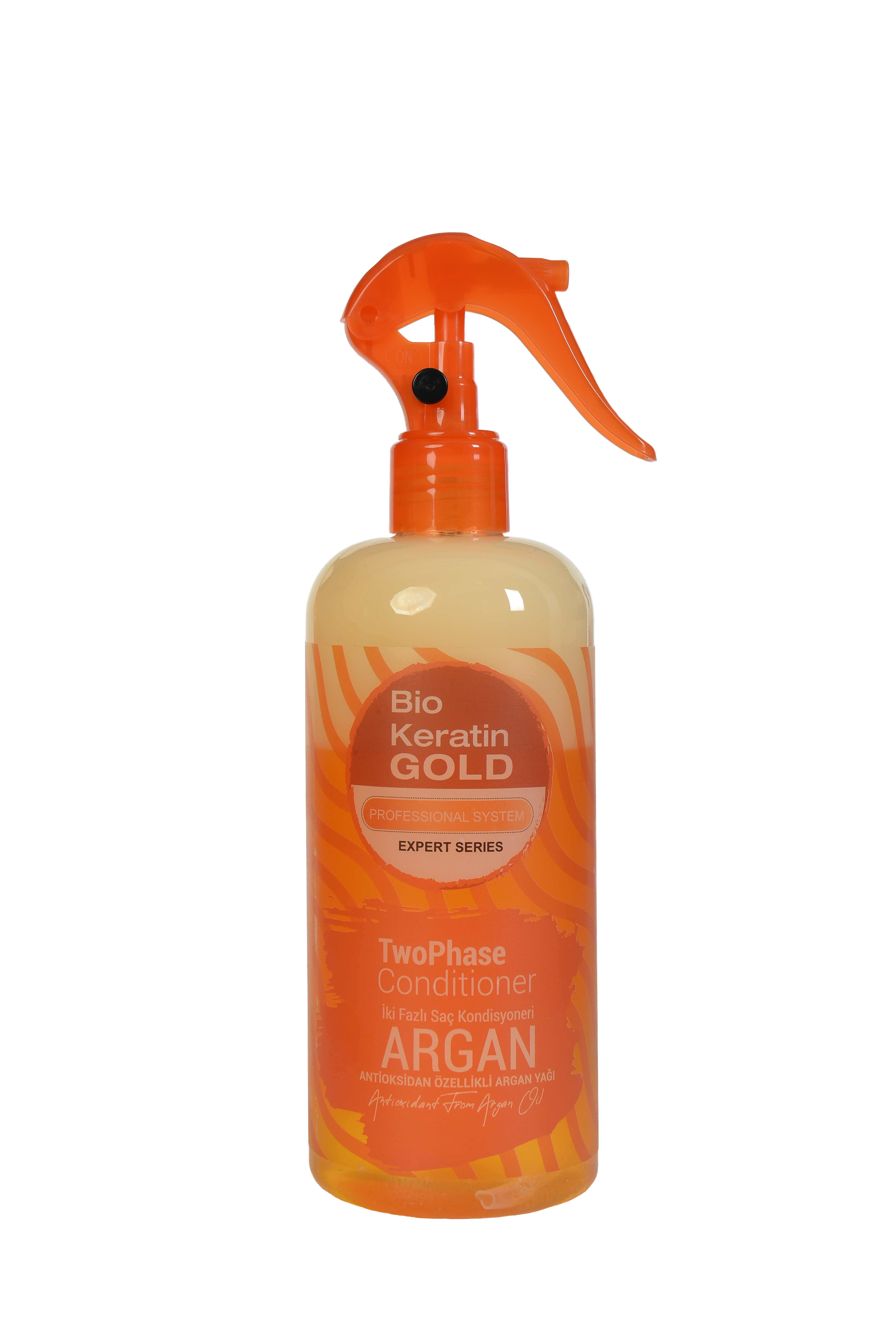 Bio Keratin Gold Arganlı Çift Fazlı Fön Suyu 400 ml