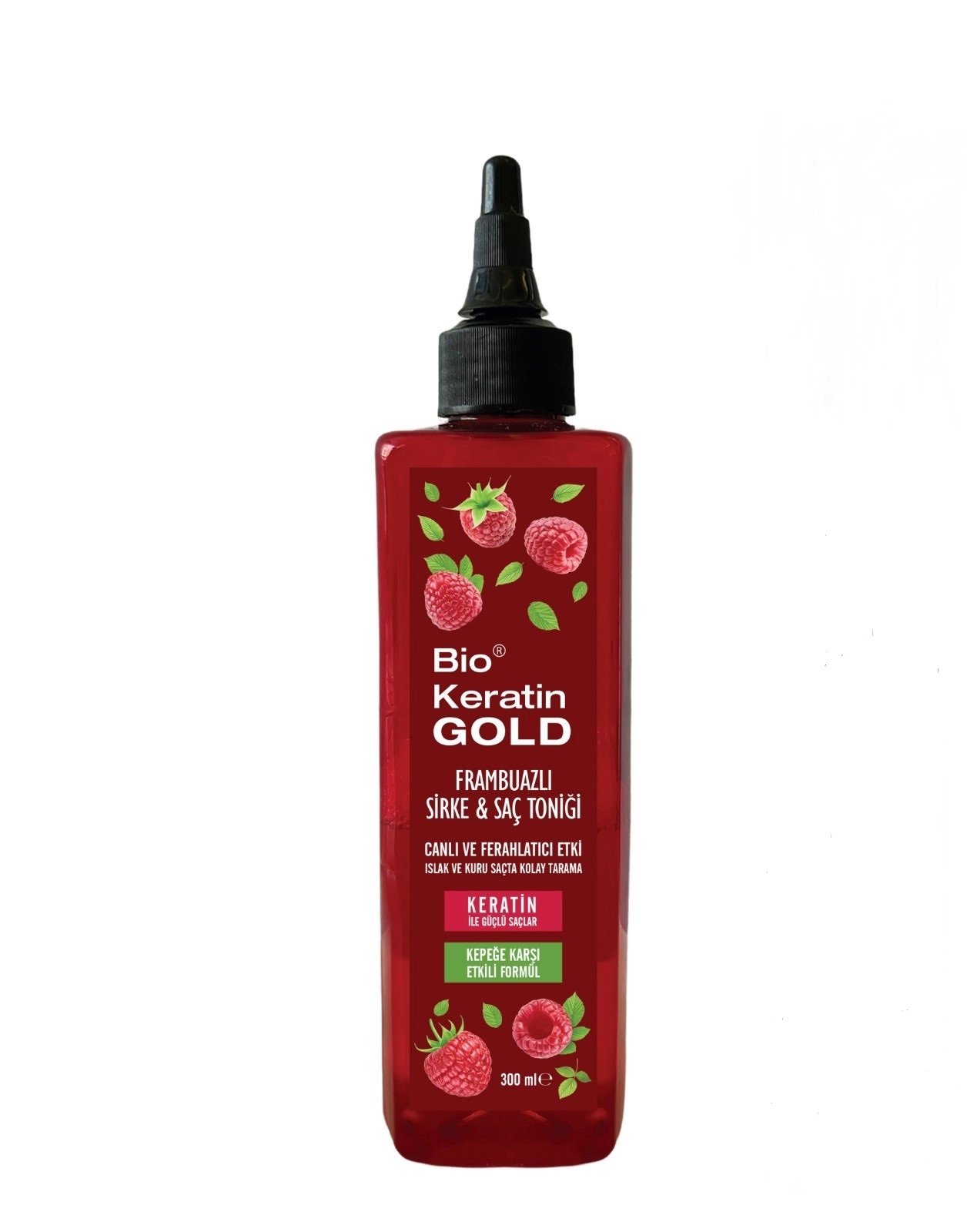 Bio Keratin Gold Frambuazlı Sirke ve Saç Toniği 300 ml